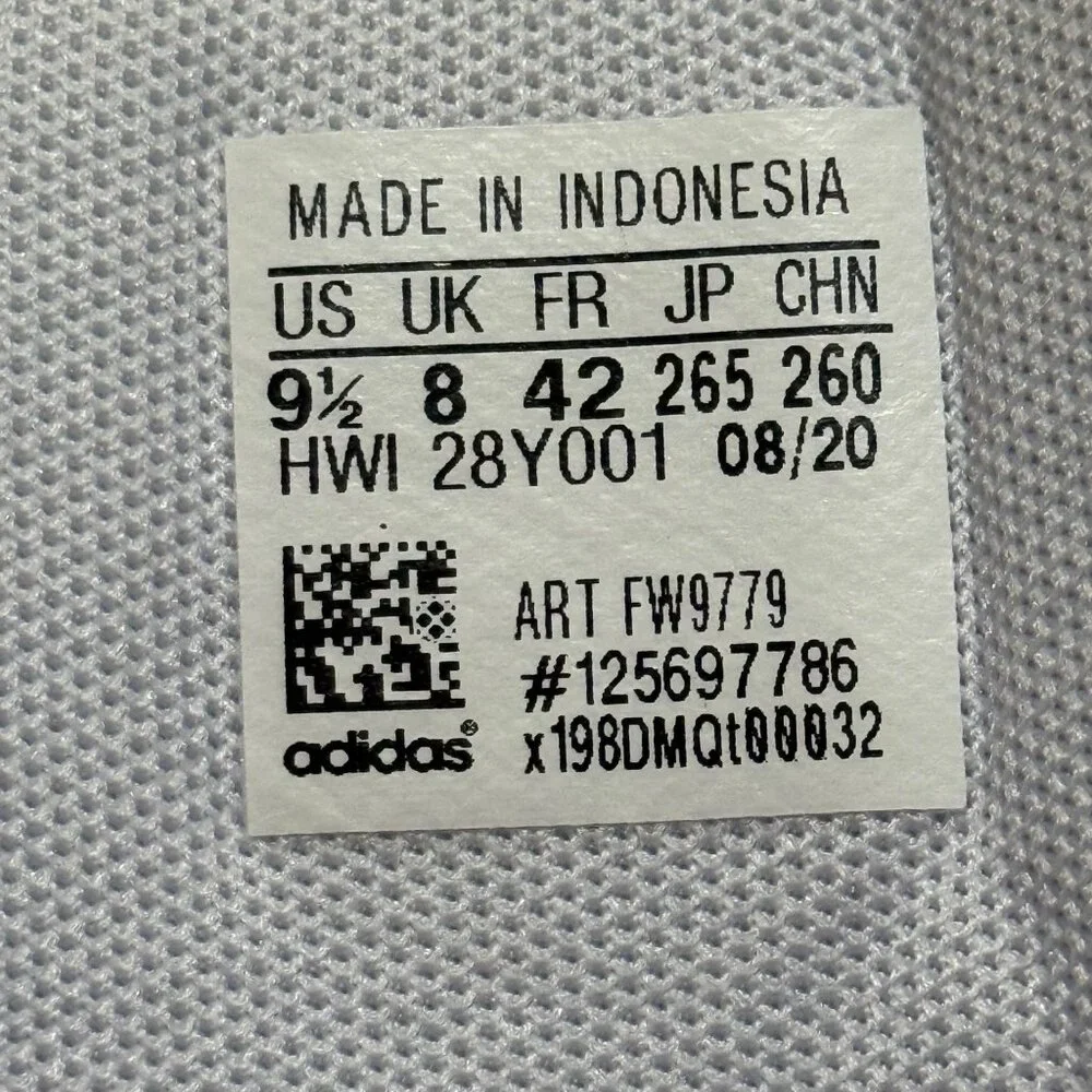 Adidas Womens 9.5 Grand Court White & Leopard Stripe Sneakers Shoes Excellent - Picture 4 of 12